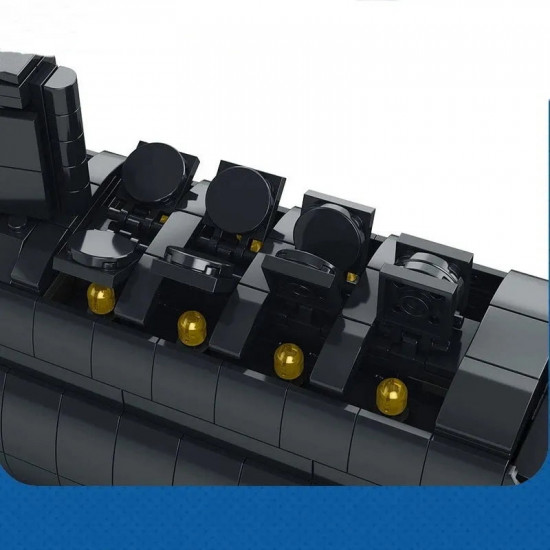 tech moc military strategic nuclear submarine warship bricks toy tech moc military strategic nuclear submarine warship bricks toy