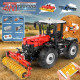 tech moc motorized rc fastrac roller tractor truck bricks toy 17020 tech moc motorized rc fastrac roller tractor truck bricks toy 17020