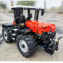 tech moc motorized rc fastrac roller tractor truck bricks toy 17020