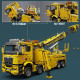 tech moc motorized rc fire service rescue truck bricks toy 17028 tech moc motorized rc fire service rescue truck bricks toy 17028