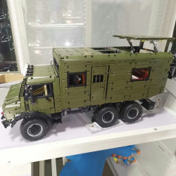 tech moc off-road rv unimog truck bricks toys j907