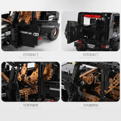 tech moc off-road suv g500 awd wagon bricks toys