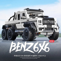 tech moc off-road suv land cruiser amg bricks toys