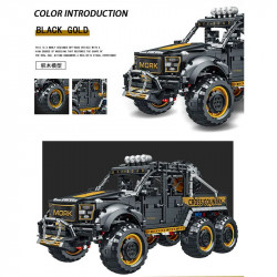 tech moc off-road suv mountain truck bricks toy 022016-1