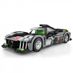 tech moc peugeot 9x8 hybrid racing car bricks toy