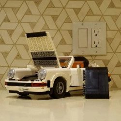 tech moc porsche 911 hyper racing car bricks toy