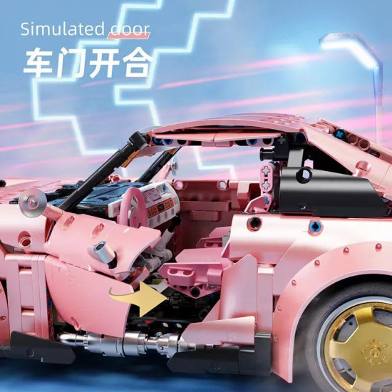 tech moc porsche 911 rwb supercar bricks toy t5036a tech moc porsche 911 rwb supercar bricks toy t5036a