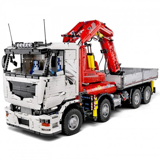 tech moc rc city large pneumatic crane truck bricks toy tech moc rc city large pneumatic crane truck bricks toy