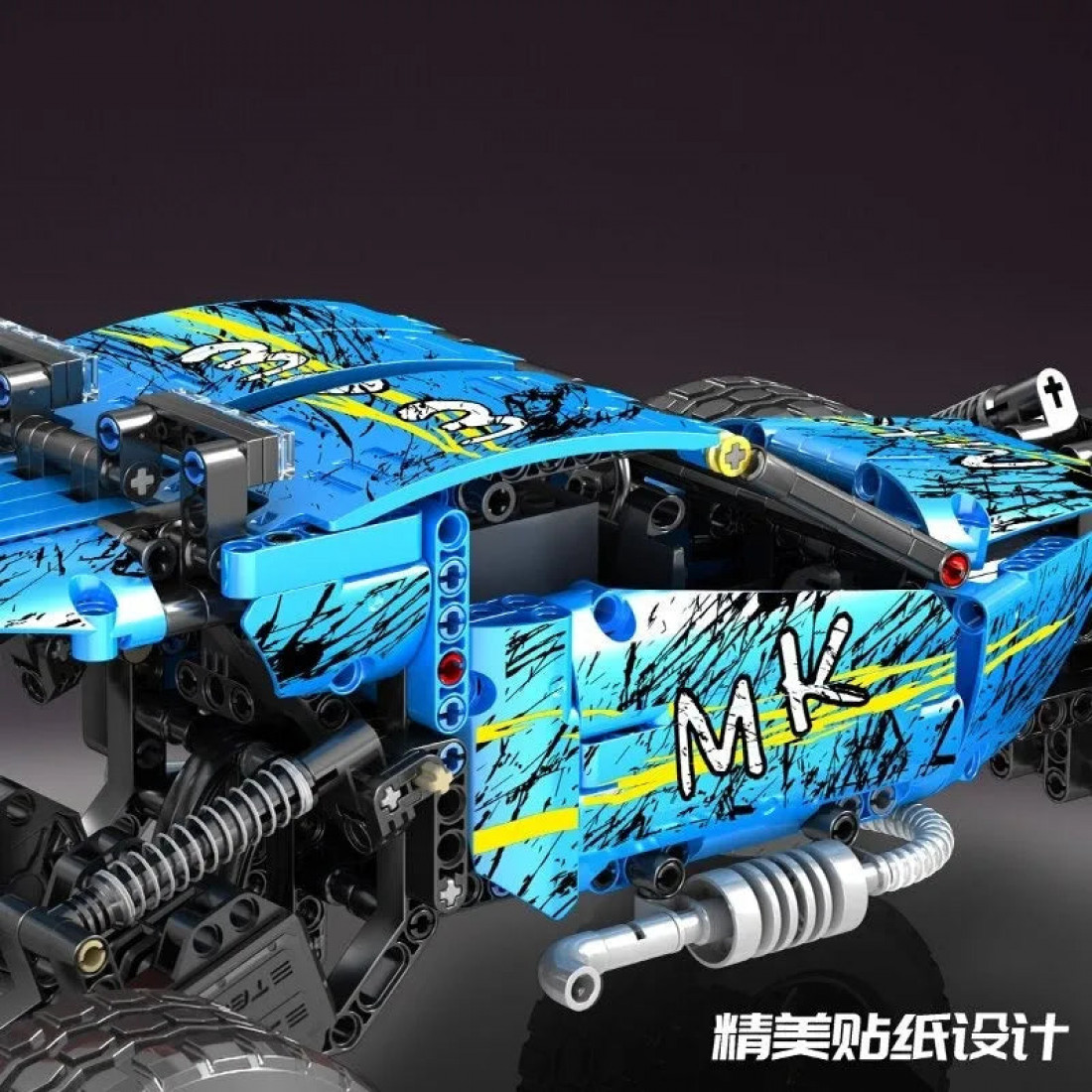 Modern R/c Tech tech moc rc hurricane climbing buggy truck bricks toy 18019 - tech-moc ...