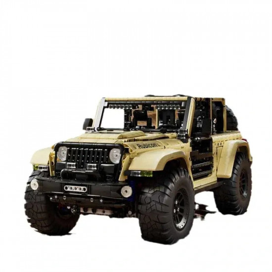 tech moc rc jeep wrangler suv car bricks toy tech moc rc jeep wrangler suv car bricks toy