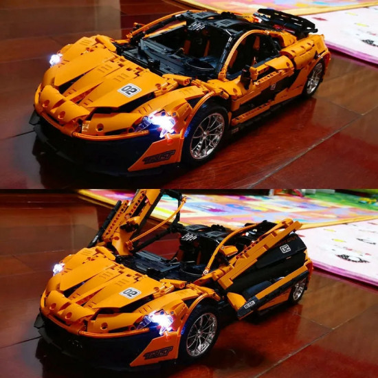 tech moc rc mclaren p1 racing hypercar bricks toy 13090 tech moc rc mclaren p1 racing hypercar bricks toy 13090