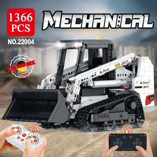 tech moc rc motorized bobcat loader bricks toy tech moc rc motorized bobcat loader bricks toy