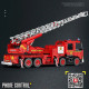 tech moc rc motorized fire rescue truck bricks toy tech moc rc motorized fire rescue truck bricks toy