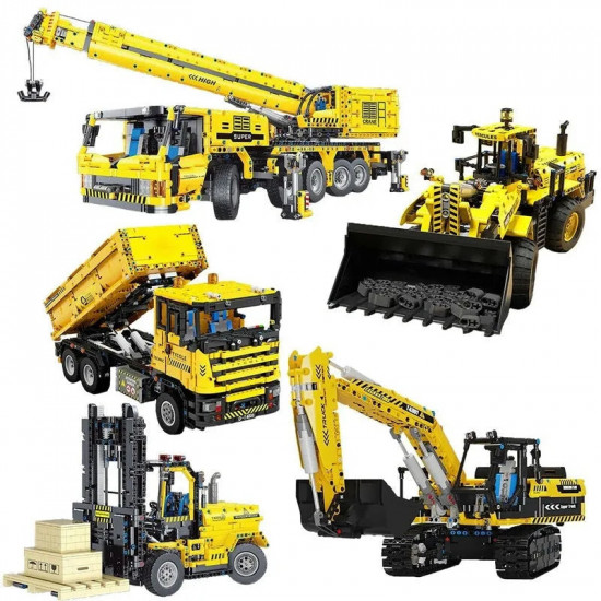 tech moc rc motorized heavy dump truck bricks toy t4006 tech moc rc motorized heavy dump truck bricks toy t4006