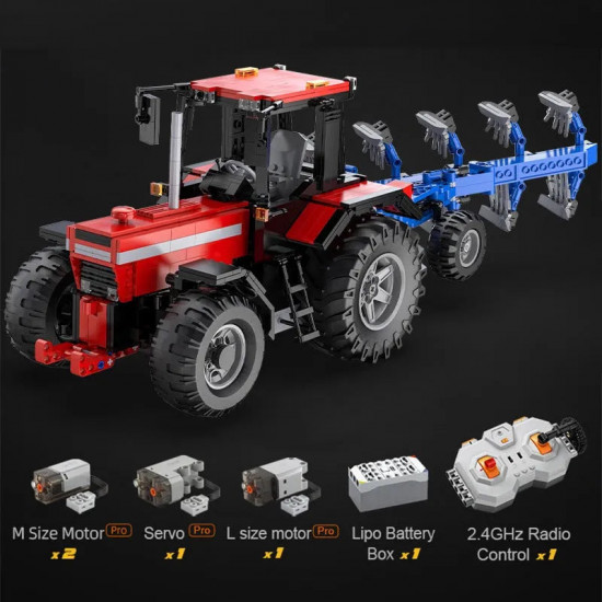 tech moc rc motorized tractor truck bricks toy eu tech moc rc motorized tractor truck bricks toy eu