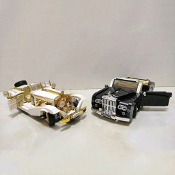 tech moc retro k500 classic vintage car bricks toy 10003
