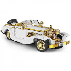 tech moc retro k500 classic vintage car bricks toy 10003