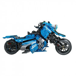 tech moc sport concept fly motorcycle bricks toys 23009