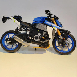 tech moc suzuki gsx s1000 motorcycle bricks toy