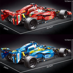 tech moc t2019 f1 alternate super racing car bricks toys