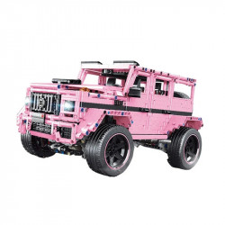 tech moc t5016b king kong barbie off-road suv bricks toy
