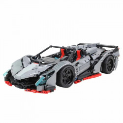 tech moc xq1003 lambo veneno roadster racing car bricks toys