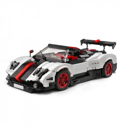 tech moc zonda cinque roadster racing car bricks toy 13105