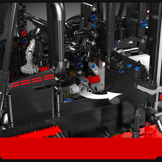 tech motorized heavy duty forklift truck bricks toy tech motorized heavy duty forklift truck bricks toy