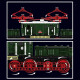 tech rc crocodile railway electric locomotive train bricks toy tech rc crocodile railway electric locomotive train bricks toy