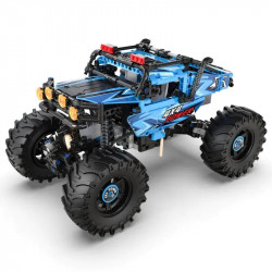 tech rc moc app off-road monster buggy bricks toys
