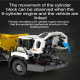 tech rc moc large city heavy dump truck bricks toy tech rc moc large city heavy dump truck bricks toy