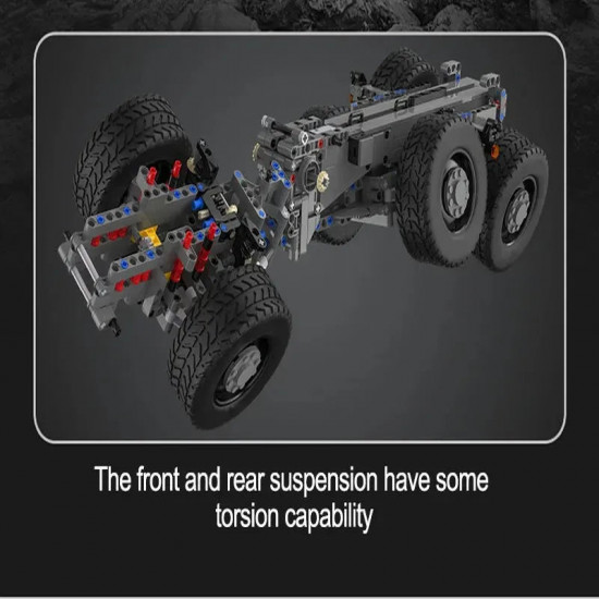 tech rc moc large city heavy dump truck bricks toy tech rc moc large city heavy dump truck bricks toy