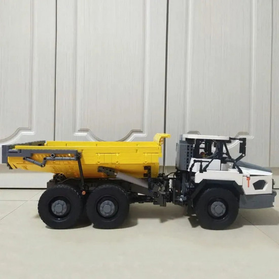 tech rc moc large city heavy dump truck bricks toy tech rc moc large city heavy dump truck bricks toy