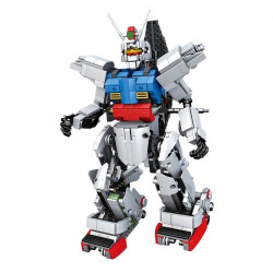 tech rc moc motorized rx78 robot bricks toys 15024