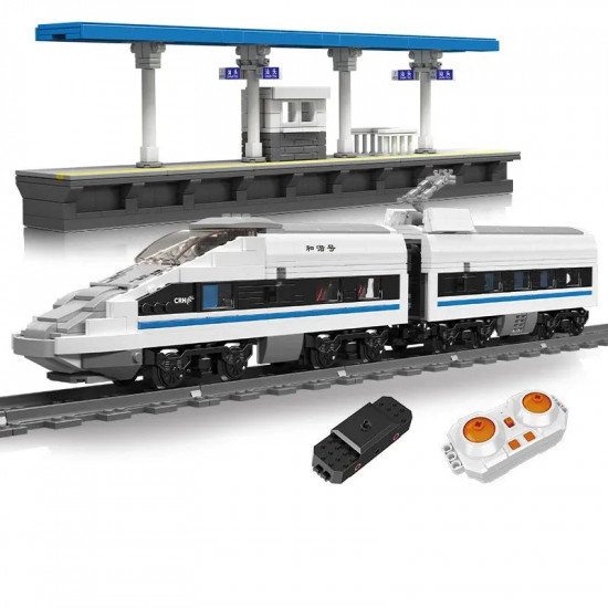 tech rc railway crh380a high speed train bricks toy tech rc railway crh380a high speed train bricks toy