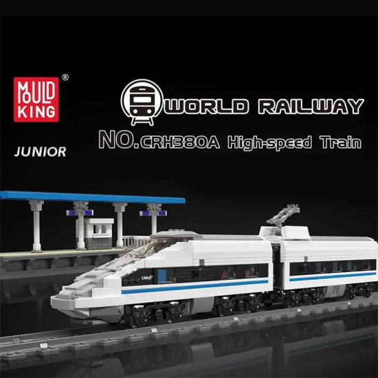 tech rc railway crh380a high speed train bricks toy tech rc railway crh380a high speed train bricks toy
