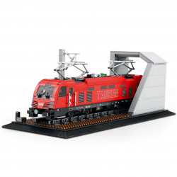 tech taurus european electric passenger train bricks toy