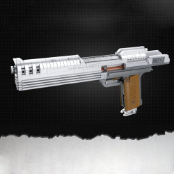 tech weapon moc beretta auto-9 pistol gun bricks toy