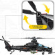 tech z10 swat armed police helicopter bricks toy tech z10 swat armed police helicopter bricks toy