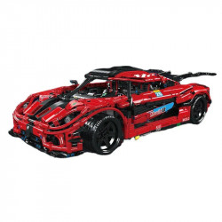 technic moc koenigsegg one super racing car bricks toy