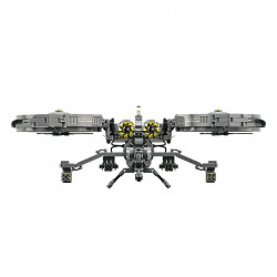 technic moc science fiction ghost attack helicopter bricks toys