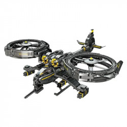 technic moc science fiction ghost attack helicopter bricks toys