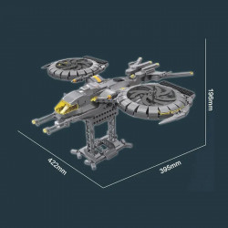 technic moc science fiction raptor attack aircraft bricks toys