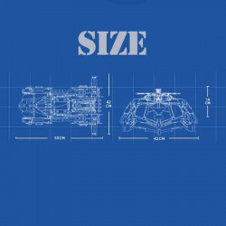 technic moc sugo asurada gsx sports car bricks toy