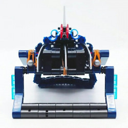 technical expert weapon moc ice wolf claw bricks toy