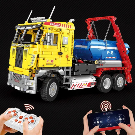 technical moc 22016 rc app skip loading truck bricks toys technical moc 22016 rc app skip loading truck bricks toys