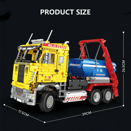 technical moc 22016 rc app skip loading truck bricks toys technical moc 22016 rc app skip loading truck bricks toys