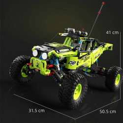 technical moc off road racing buggy car bricks toy t4024