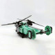 technical moc twin-rotor helicopter bricks toy 58008 technical moc twin-rotor helicopter bricks toy 58008