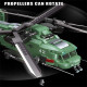 technical moc twin-rotor helicopter bricks toy 58008 technical moc twin-rotor helicopter bricks toy 58008